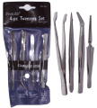Proskit Forceps - Tweezer Set 4 Pcs Proskit Forceps - Tweezer Set 4 Pcs